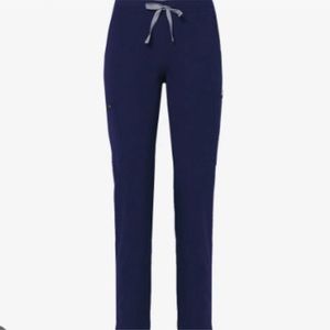 Figs Women’s Navy Yola Skinny Scrub Pants - Size S/Tall